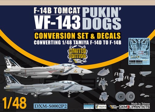 Dxm 14b tomcat - 1/48, f-14b