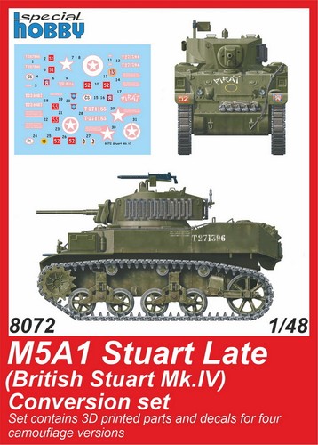 Cmk british m5a1 stuart - british,
